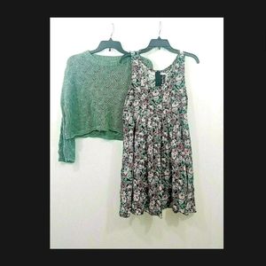 All That Jazz Vintage Short Floral Dress